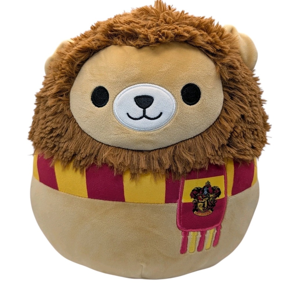 Original Squishmallow Harry Potter Plush Gryffindor Lion  Wizarding World Ten In